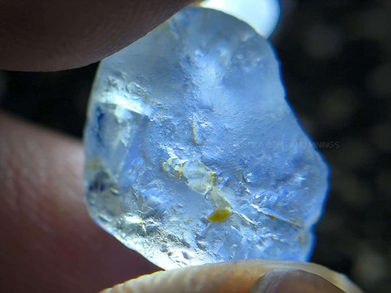 13.00 ct Ceylon Geuda Sapphire Rough – Unheated Facet Grade Heating Potential from Ratnapura, Sri Lanka - Image 14