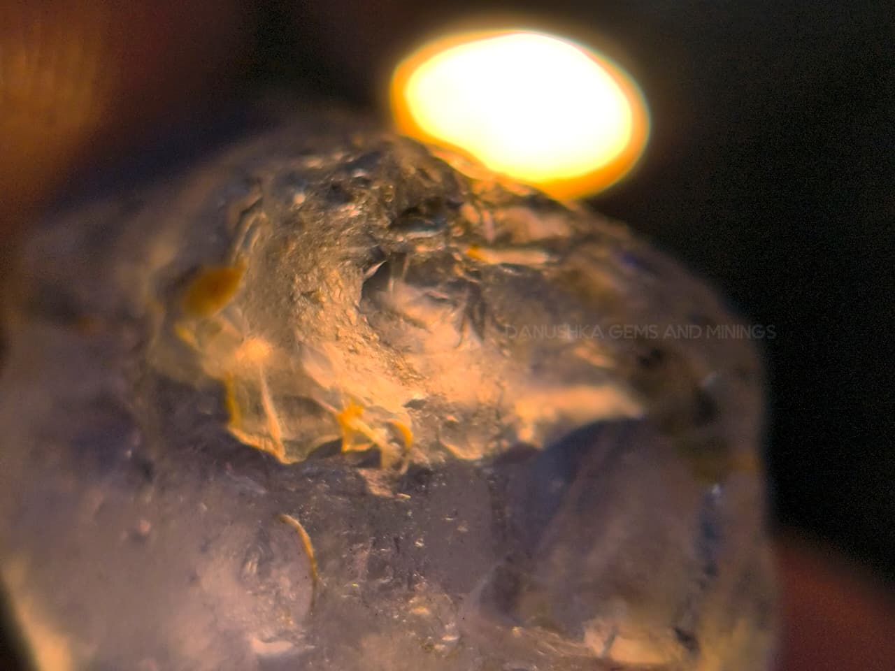 13.00 ct Ceylon Geuda Sapphire Rough – Unheated Facet Grade Heating Potential from Ratnapura, Sri Lanka - Image 10