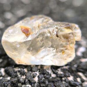 32.40 ct Natural Ceylon Fancy Light Yellow Sapphire Rough – Unheated Facet Grade from Endana, Sri Lanka