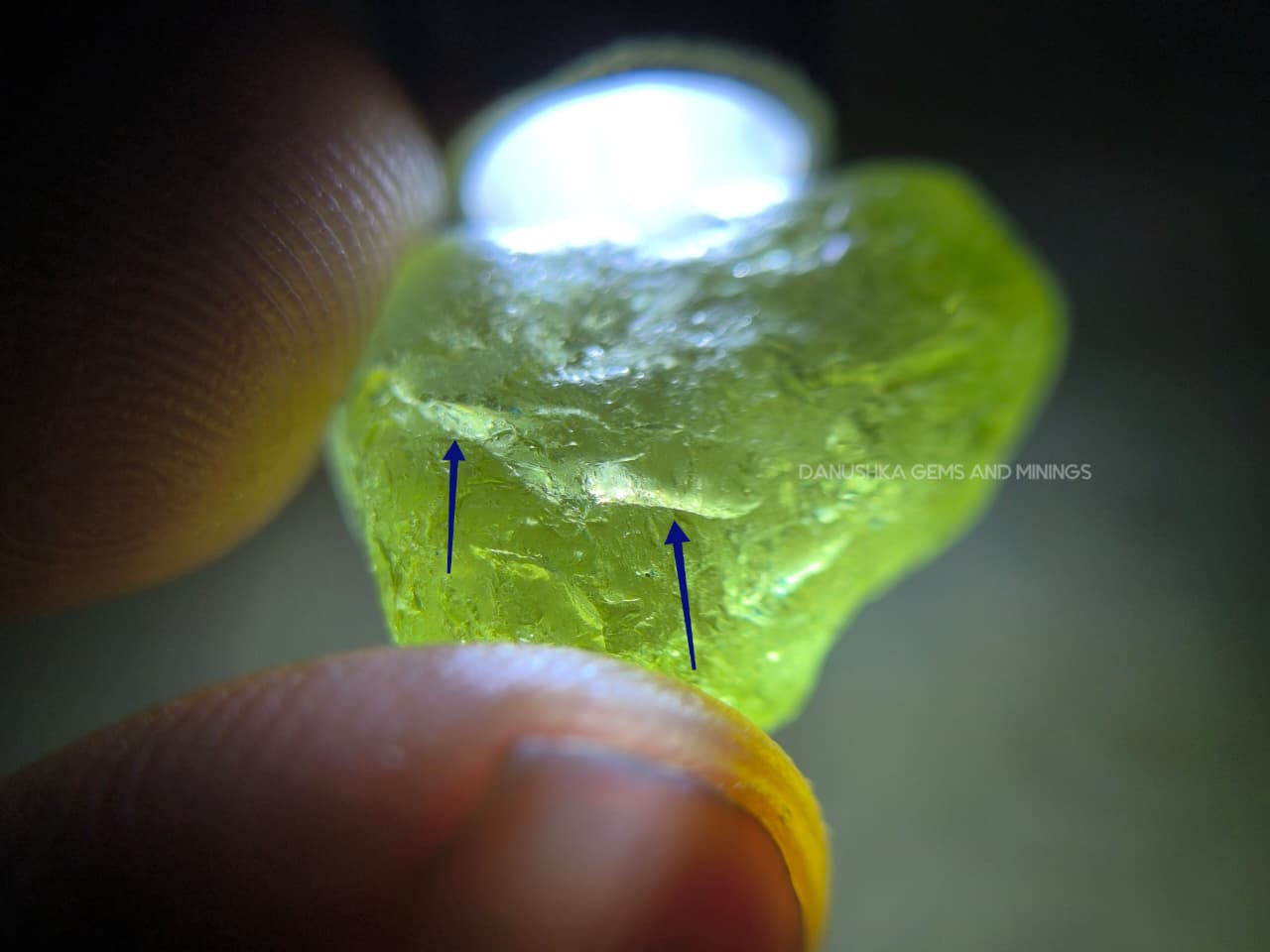 15.80 ct Ceylon Natural Unheated Mint Green Tourmaline Rough from Kolonna, Sri Lanka – Facet Grade - Image 2