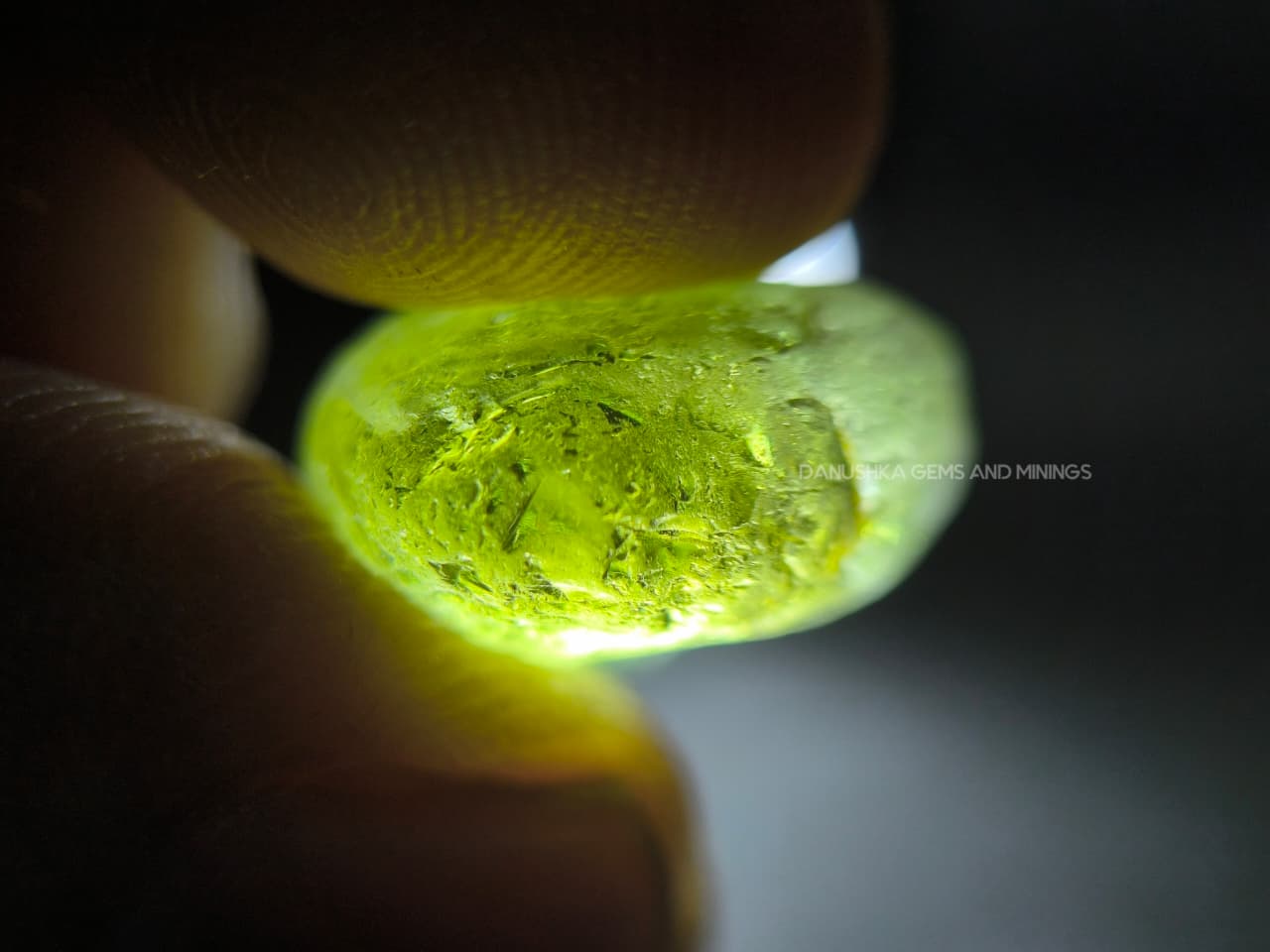 15.80 ct Ceylon Natural Unheated Mint Green Tourmaline Rough from Kolonna, Sri Lanka – Facet Grade - Image 7