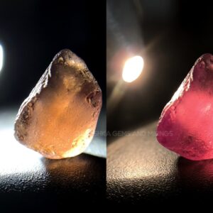 9.67 ct Natural Jargoon Zircon Rough, Facet Grade, Unheated, Embilipitiya Sri Lanka