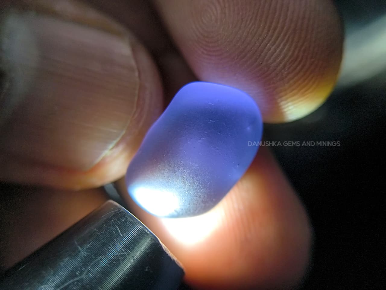 10.10 ct Natural Ceylon Steel Blue Spinel Rough – Unheated Clean Alluvial Spinel from Ratnapura - Image 8