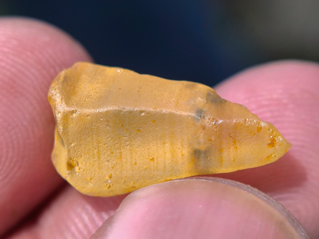 9.10 ct Natural Unheated Ceylon Yellow Sapphire Rough – Facet Grade Marapana Sri Lanka - Image 2