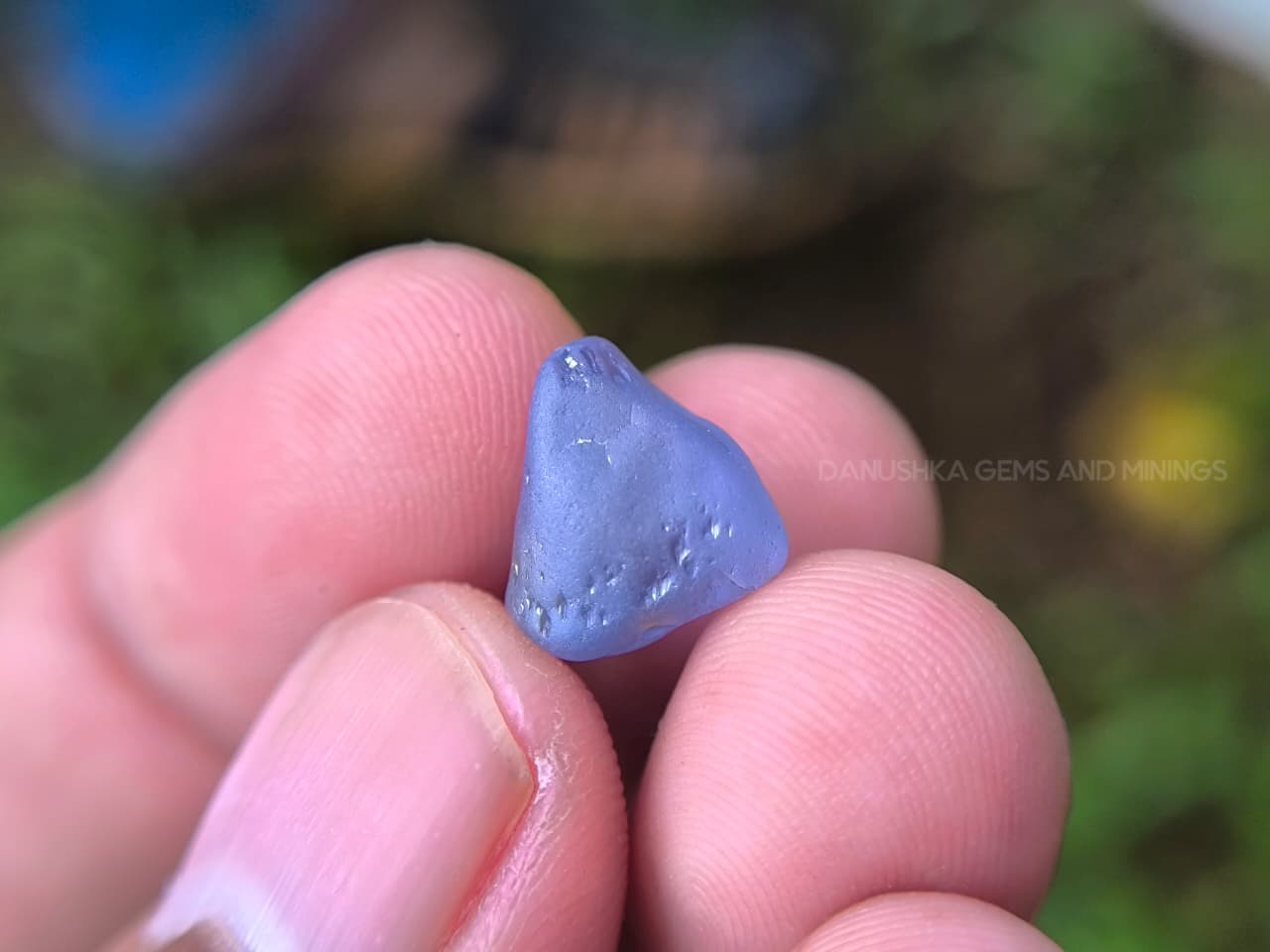 9.88 ct Ceylon Blue Sapphire Young Geuda Rough – Unheated Facet Grade from Endana, Sri Lanka - Image 11