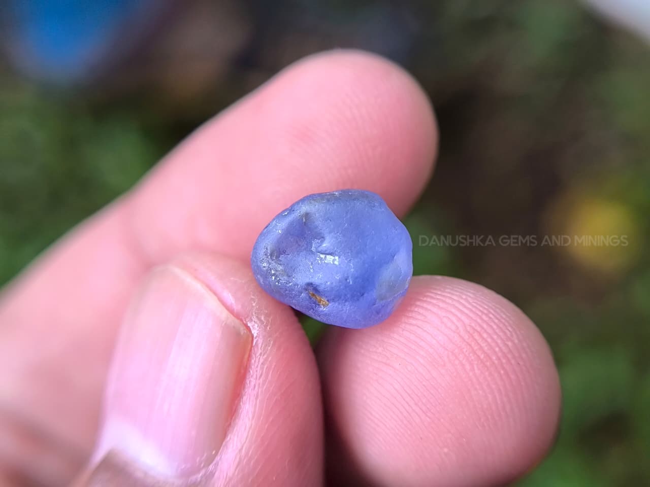 9.88 ct Ceylon Blue Sapphire Young Geuda Rough – Unheated Facet Grade from Endana, Sri Lanka - Image 12