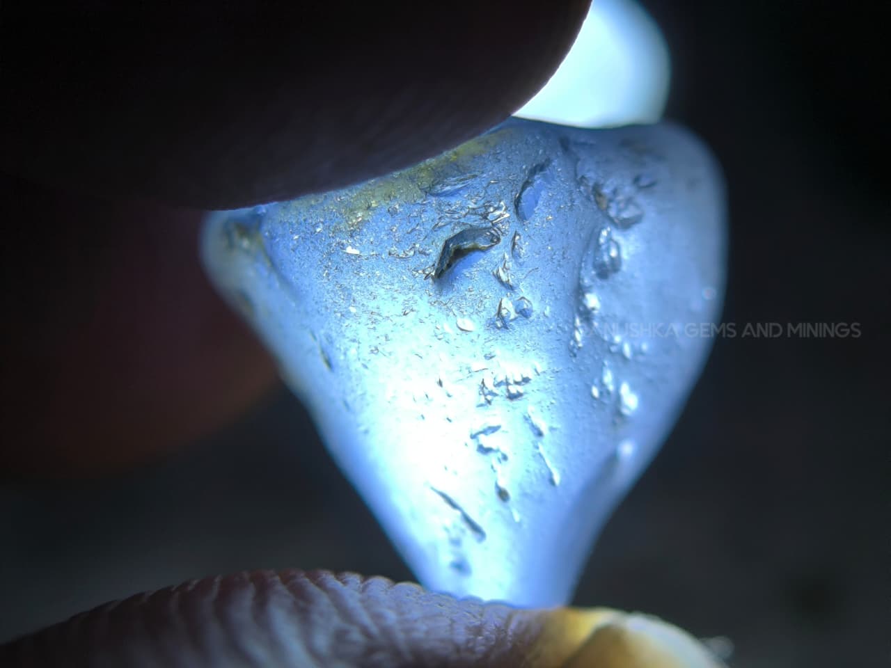 9.88 ct Ceylon Blue Sapphire Young Geuda Rough – Unheated Facet Grade from Endana, Sri Lanka - Image 19