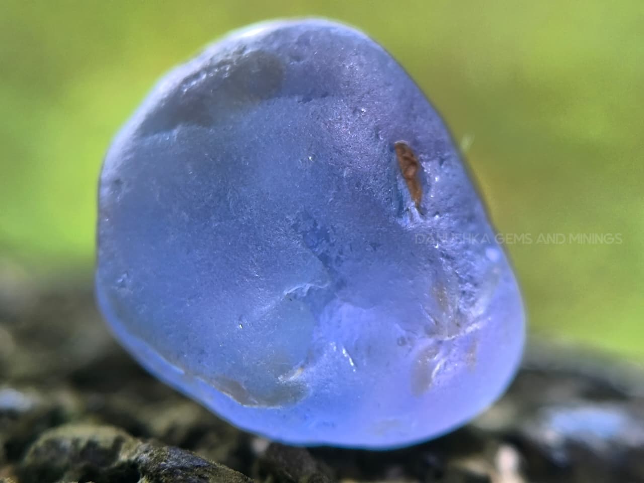 9.88 ct Ceylon Blue Sapphire Young Geuda Rough – Unheated Facet Grade from Endana, Sri Lanka - Image 20