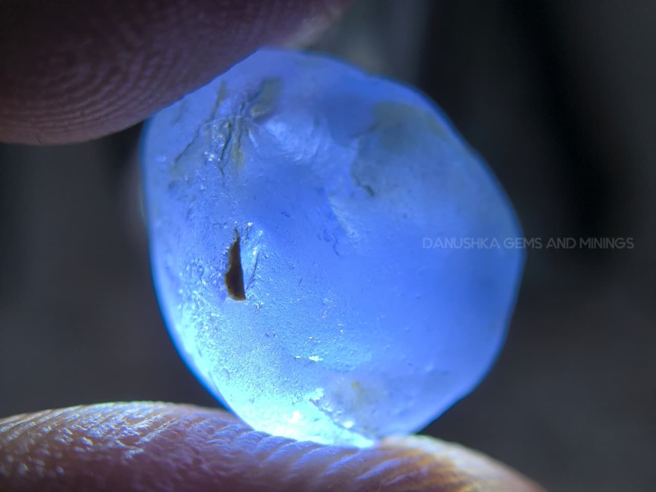 9.88 ct Ceylon Blue Sapphire Young Geuda Rough – Unheated Facet Grade from Endana, Sri Lanka - Image 22