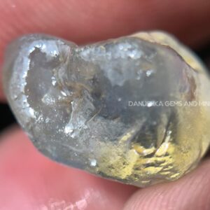 13.30 ct Natural Unheated Young Geuda Sapphire Rough from Karapincha Ratnapura – Facet Grade Ceylon Sapphire